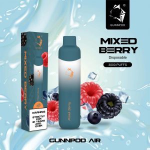 3000 Puff Gunnpod AIR - Mixed Berry