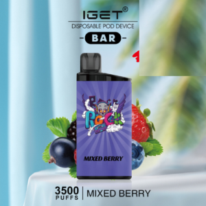 3500 Puff IGET Bar - Mixed Berry