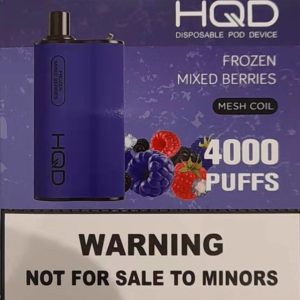 HQD BOX 4000 Puff - Frozen Mixed Berries