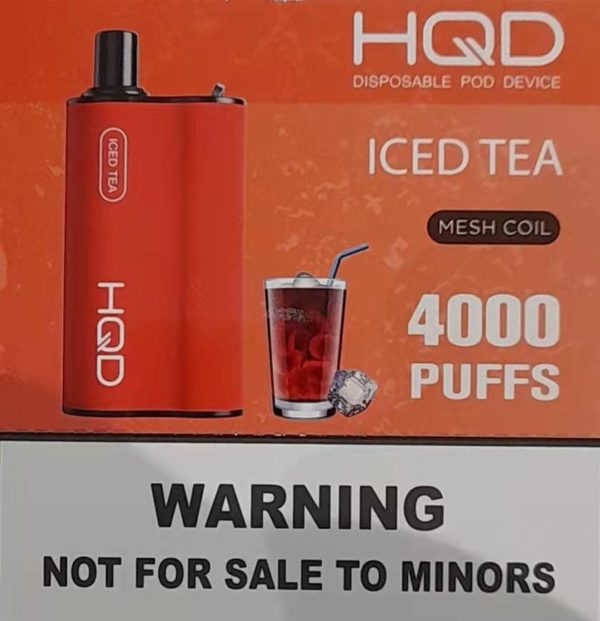 HQD BOX 4000 Puff - Iced Tea