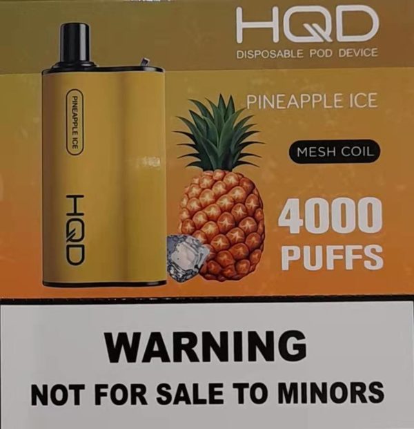 HQD BOX 4000 Puff - Pineapple Ice