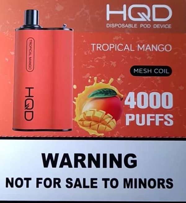 HQD BOX 4000 Puff - Tropical Mango