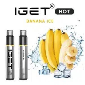 5500 Puff IGET HOT - Banana Ice