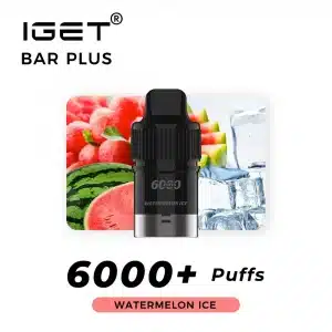6000 IGET BAR PLUS Cartridge Pod-Watermelon Ice