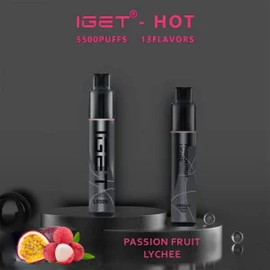 5500 Puff IGET HOT - Passion Fruit Lychee