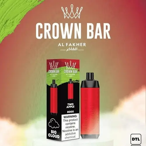8000 Puff Al Fakher Crown Bar