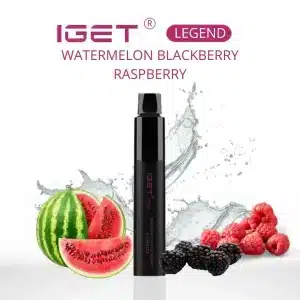 IGET Legend 4000 Puff - Watermelon Blackberry Raspberry
